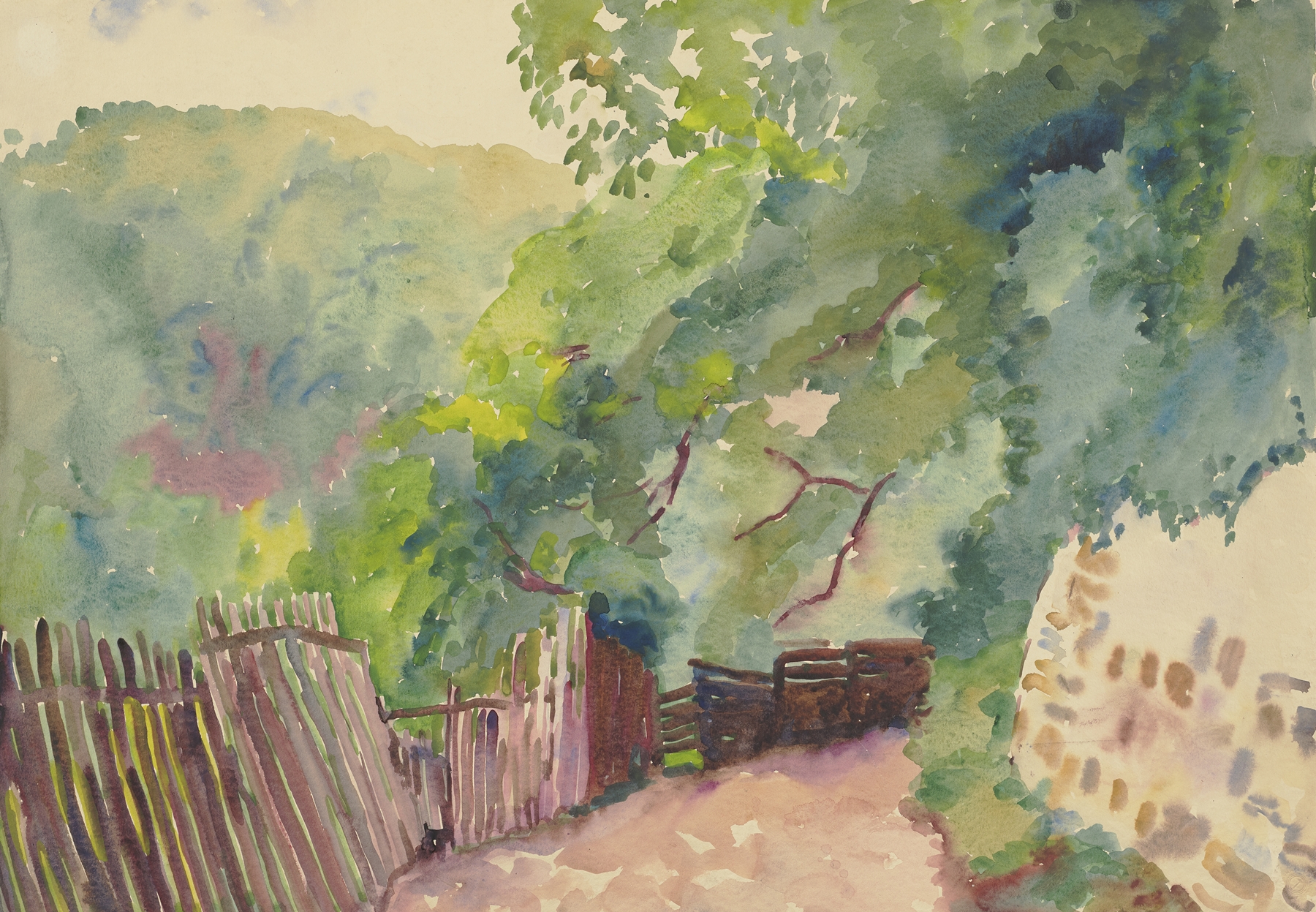 Taunusweg, by Philipp Franck, public domain