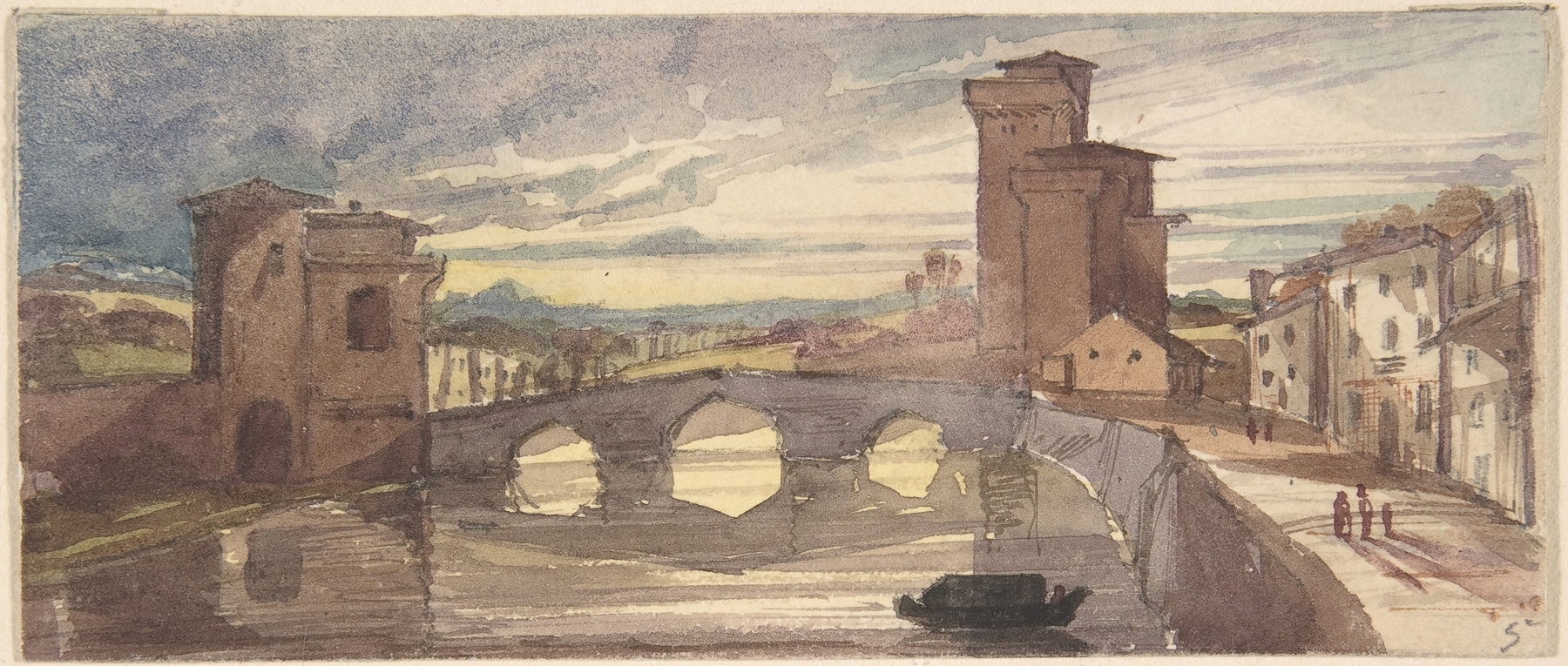 Pisa, by Francis Seymour Haden, public domain