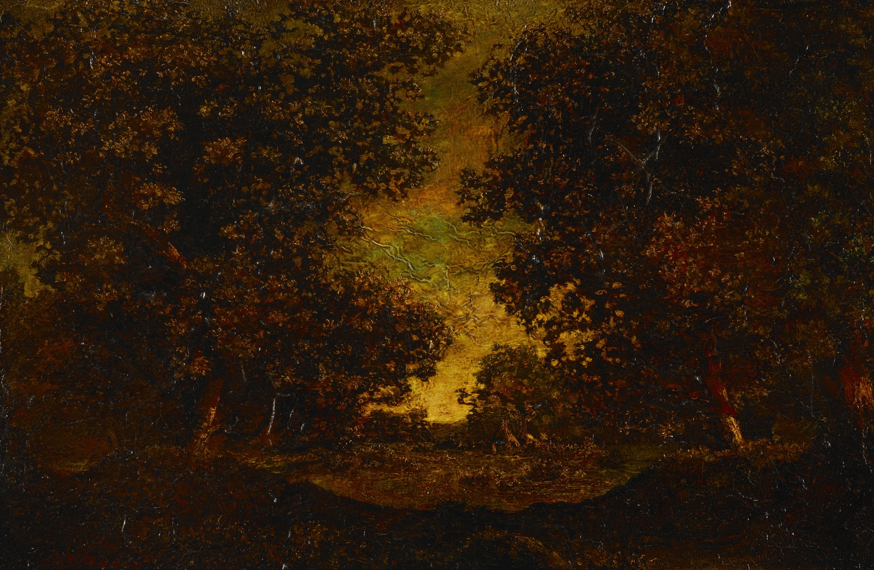 Late Afternoon, by Ralph Albert Blakelock, public domain