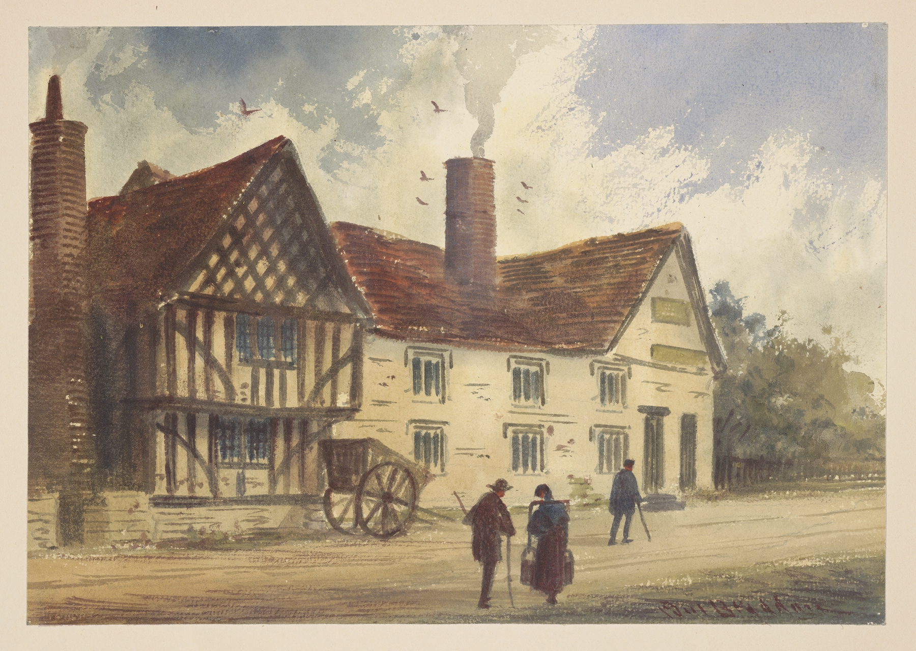 Haunts of Shakespeare Pl.12, by Paul Braddon, public domain