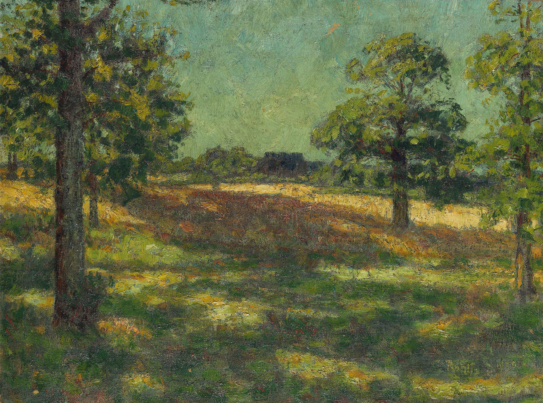 Waldlichtung, by Christian Rohlfs, public domain