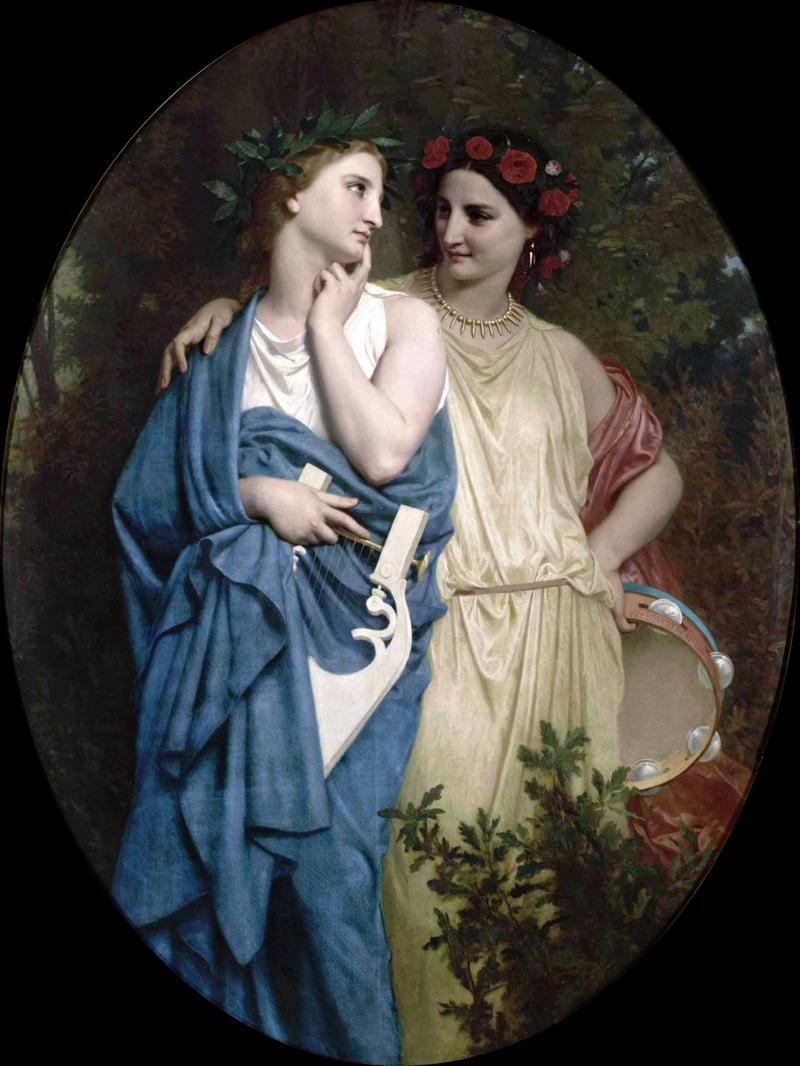 Philomela and Procne by William Bouguereau
