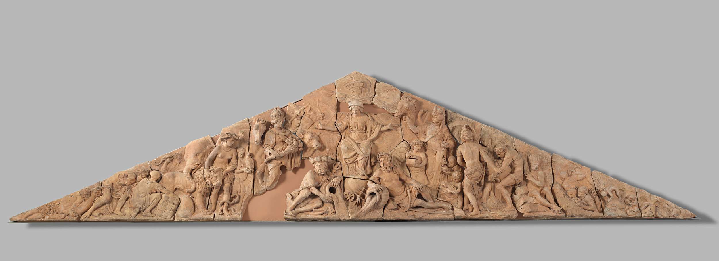 The Four Continents Paying Homage to Amsterdam, by Artus Quellinus (I), public domain