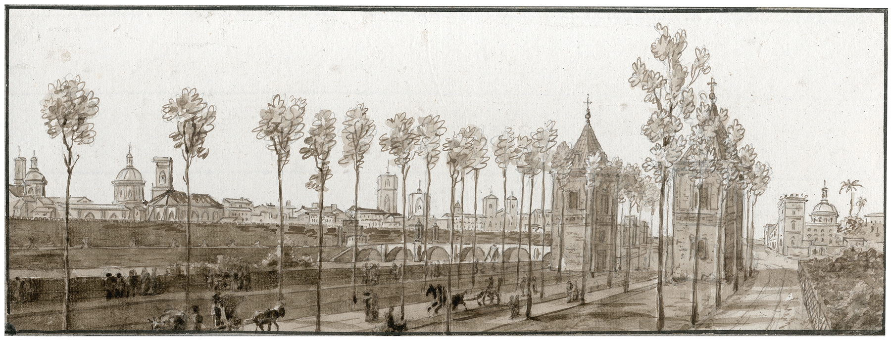 Landscape of Valencia by Otto Howen, medium unknown