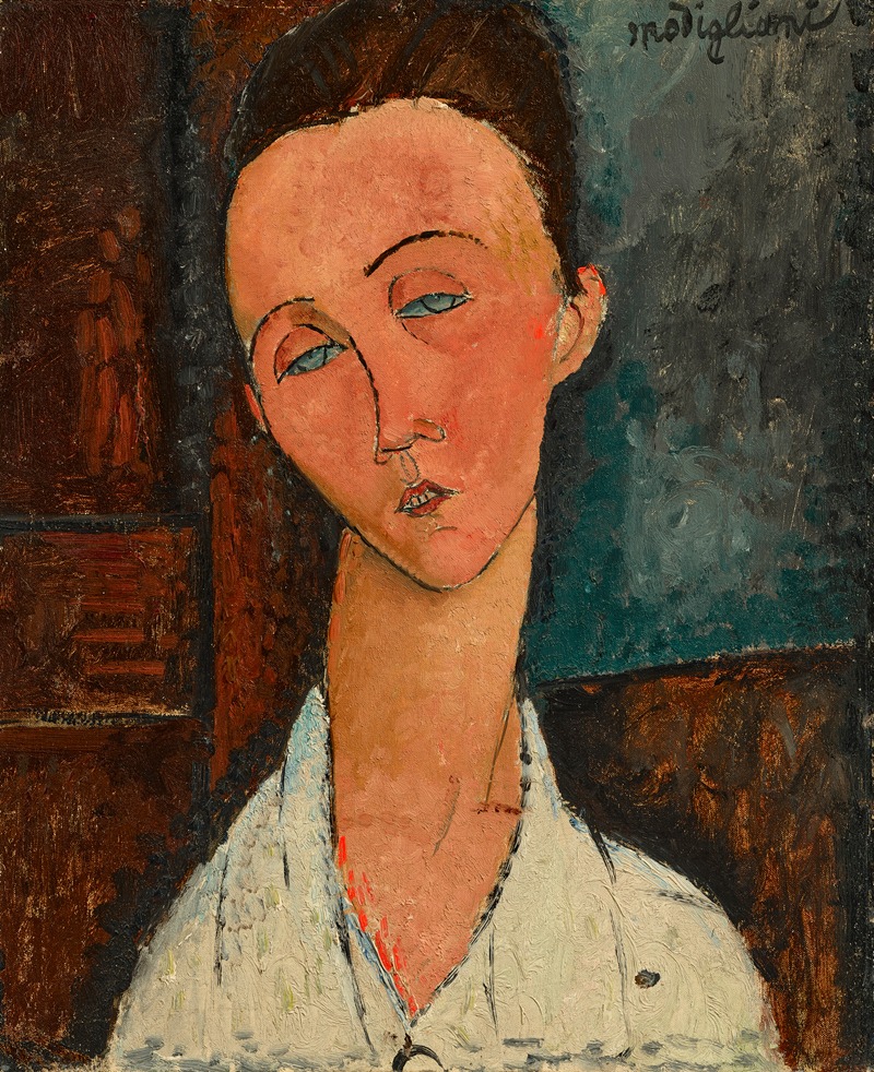 Amedeo Modigliani's portrait of Lunia Czechowska showcases his signature elongated forms and unique color palette.