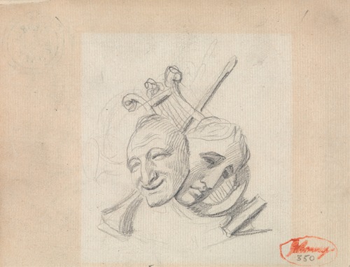 A portrait of Richard Cumberland by George Romney.