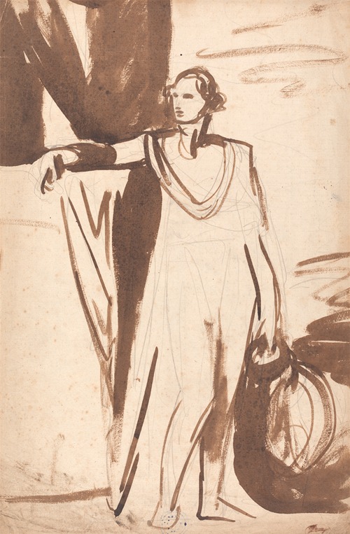 A portrait of the Duke of Dorset by George Romney.