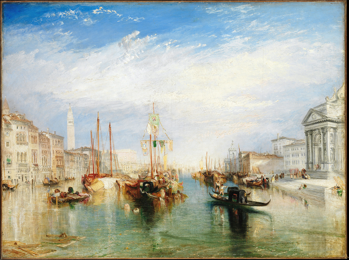 Venice, from the Porch of Madonna della Salute, by Joseph Mallord William Turner, public domain