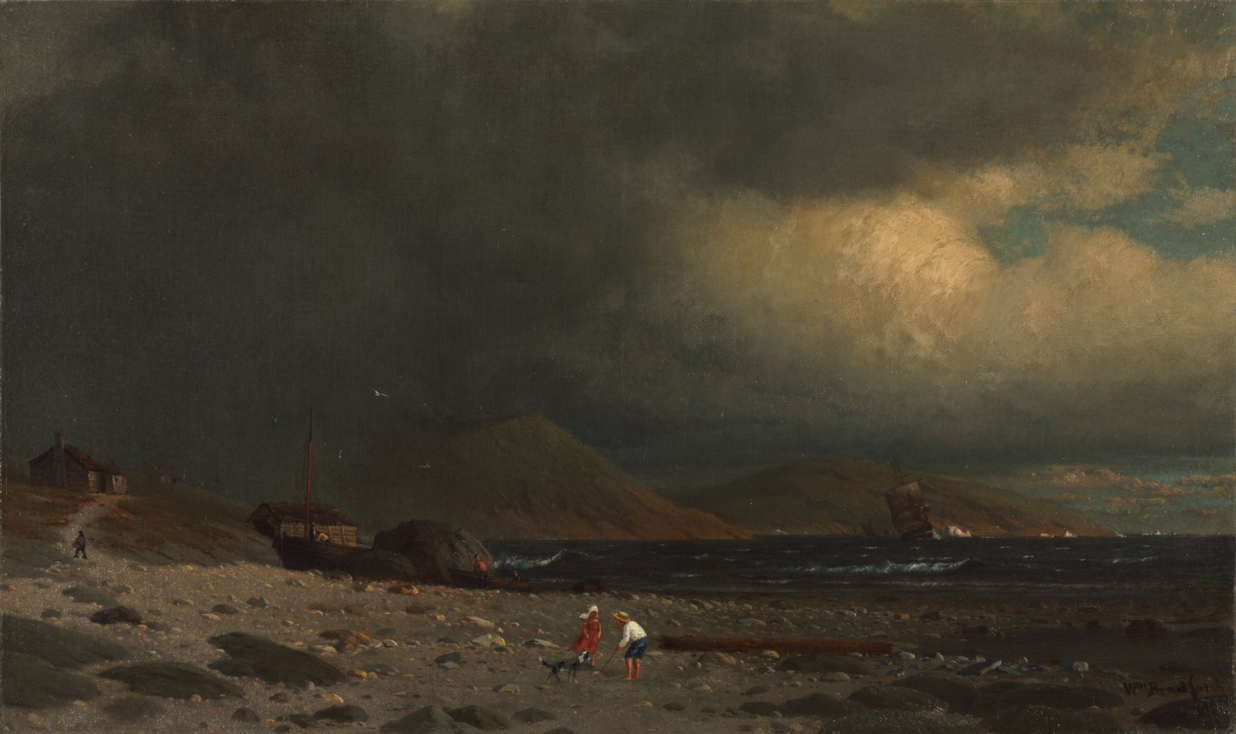 Labrador Coast, by William Bradford, public domain