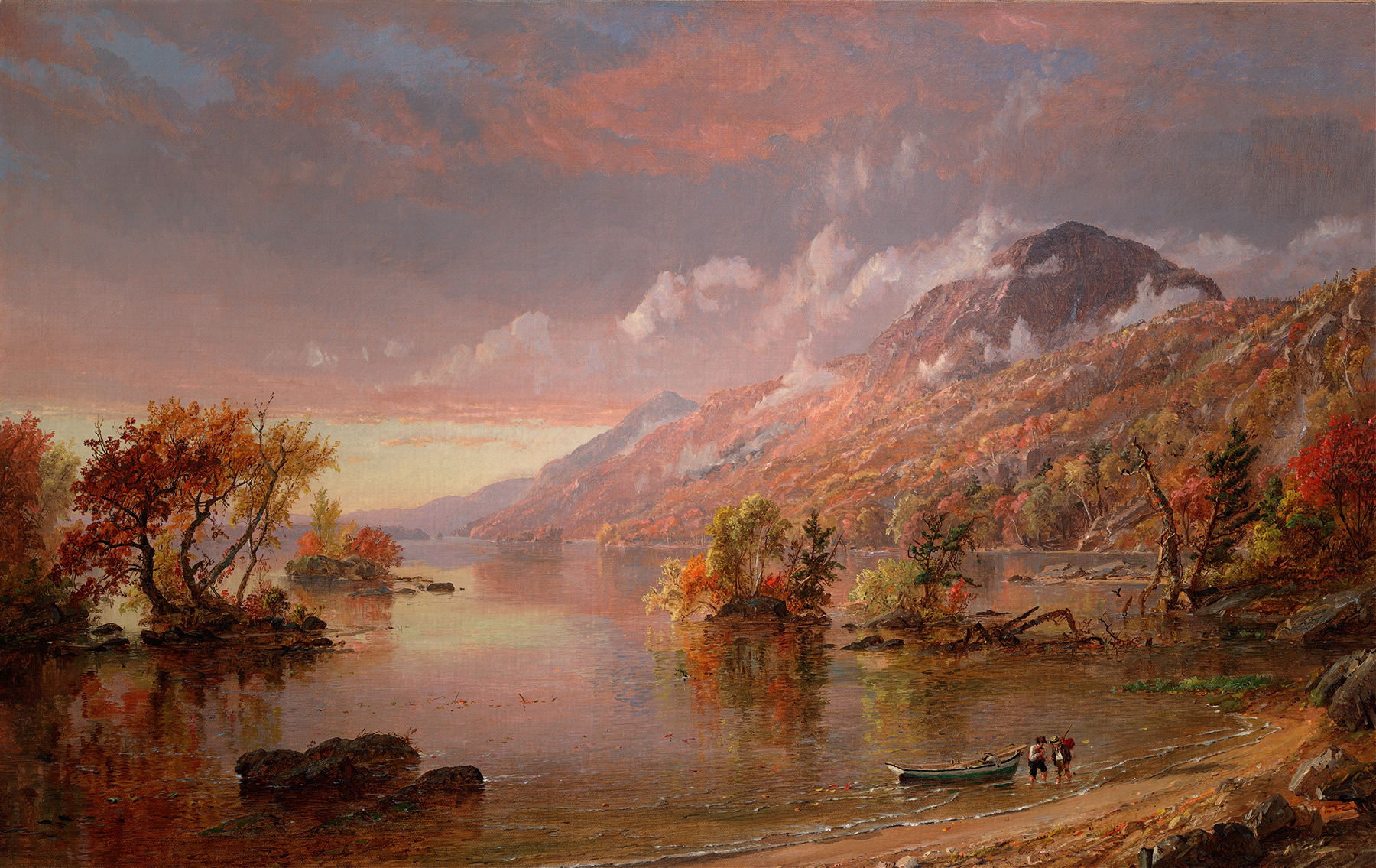 Lake George, by Jasper Francis Cropsey, public domain