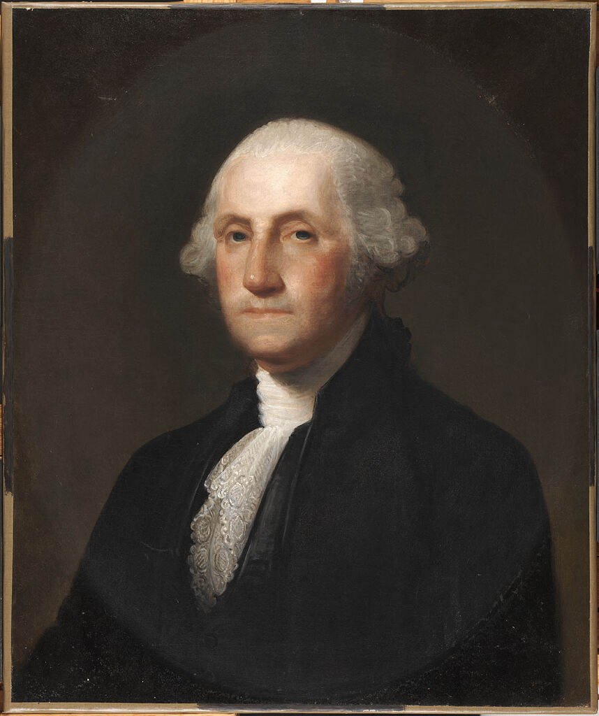 Portrait of George Washington, oil on canvas by Jane Stuart