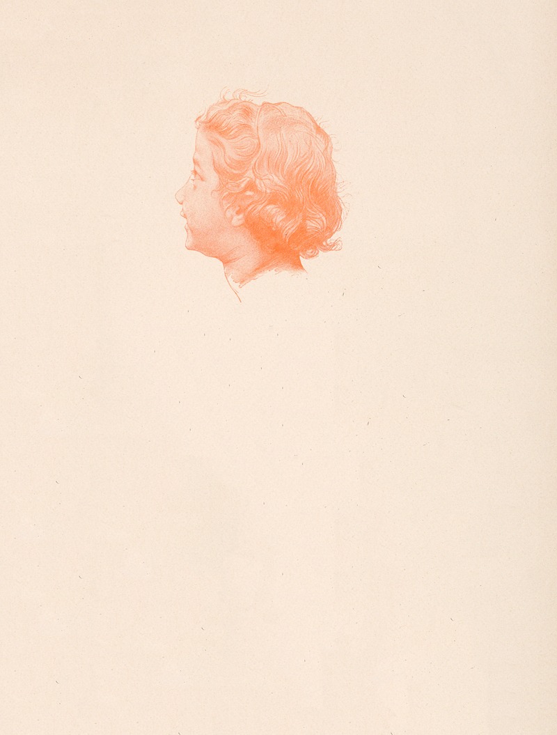 Tête d’enfant by William Bouguereau