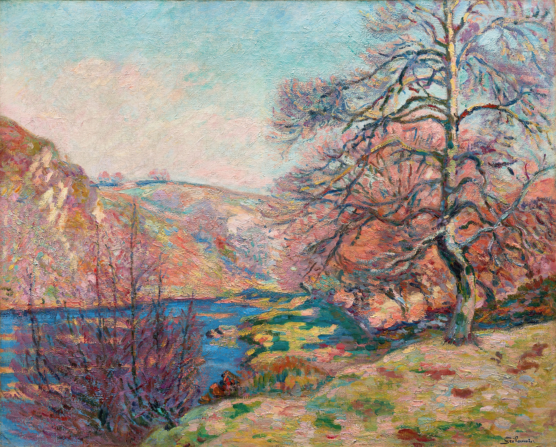 Crozant, by Armand Guillaumin, public domain