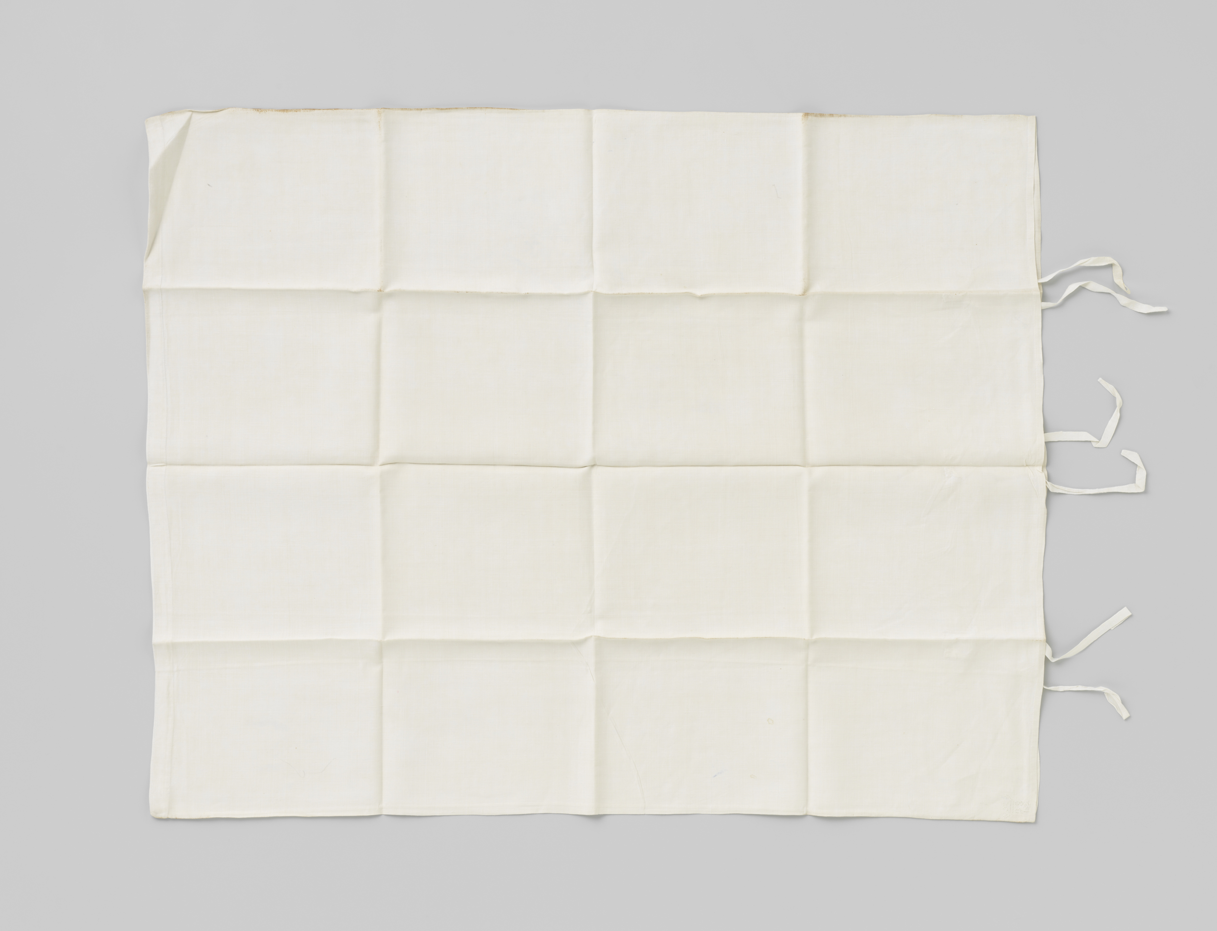 Still life of a cushion made of linen by an unknown artist