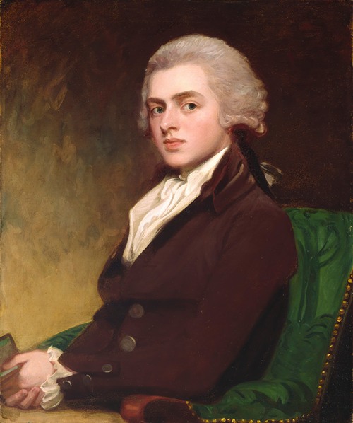 A portrait of Colonel Clitherow by George Romney.
