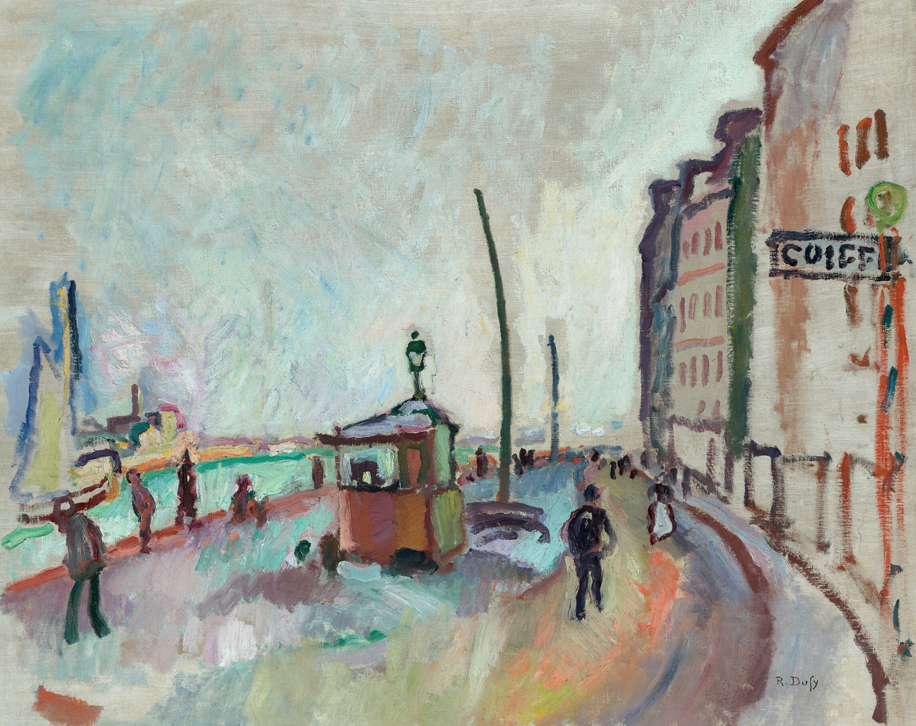 Le Havre, by Raoul Dufy, public domain