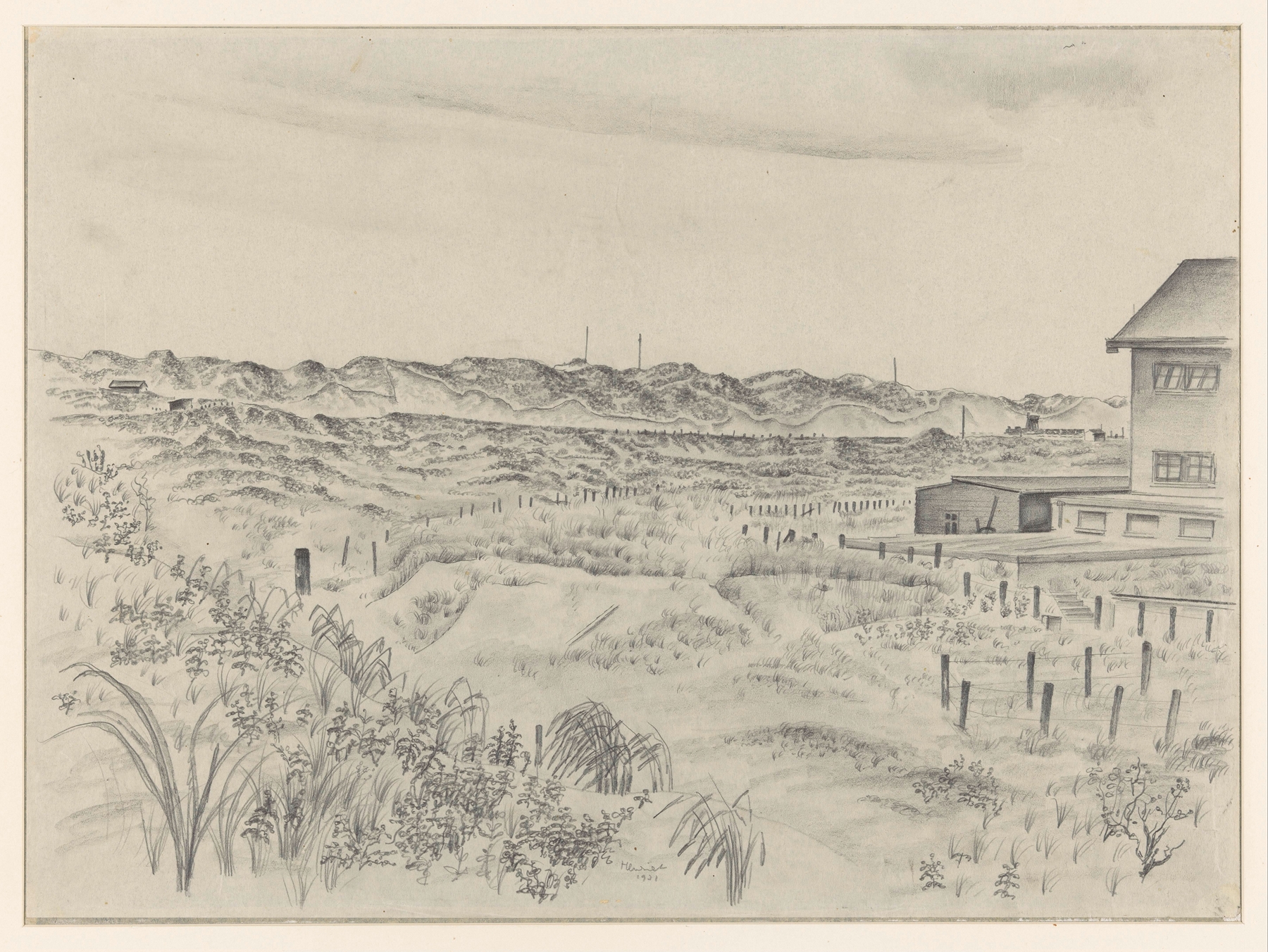 Duinrand, by Henk Henriët, public domain