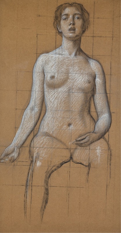 Herbert James Draper's 'Study for ‘Song’' features a captivating mythological theme.