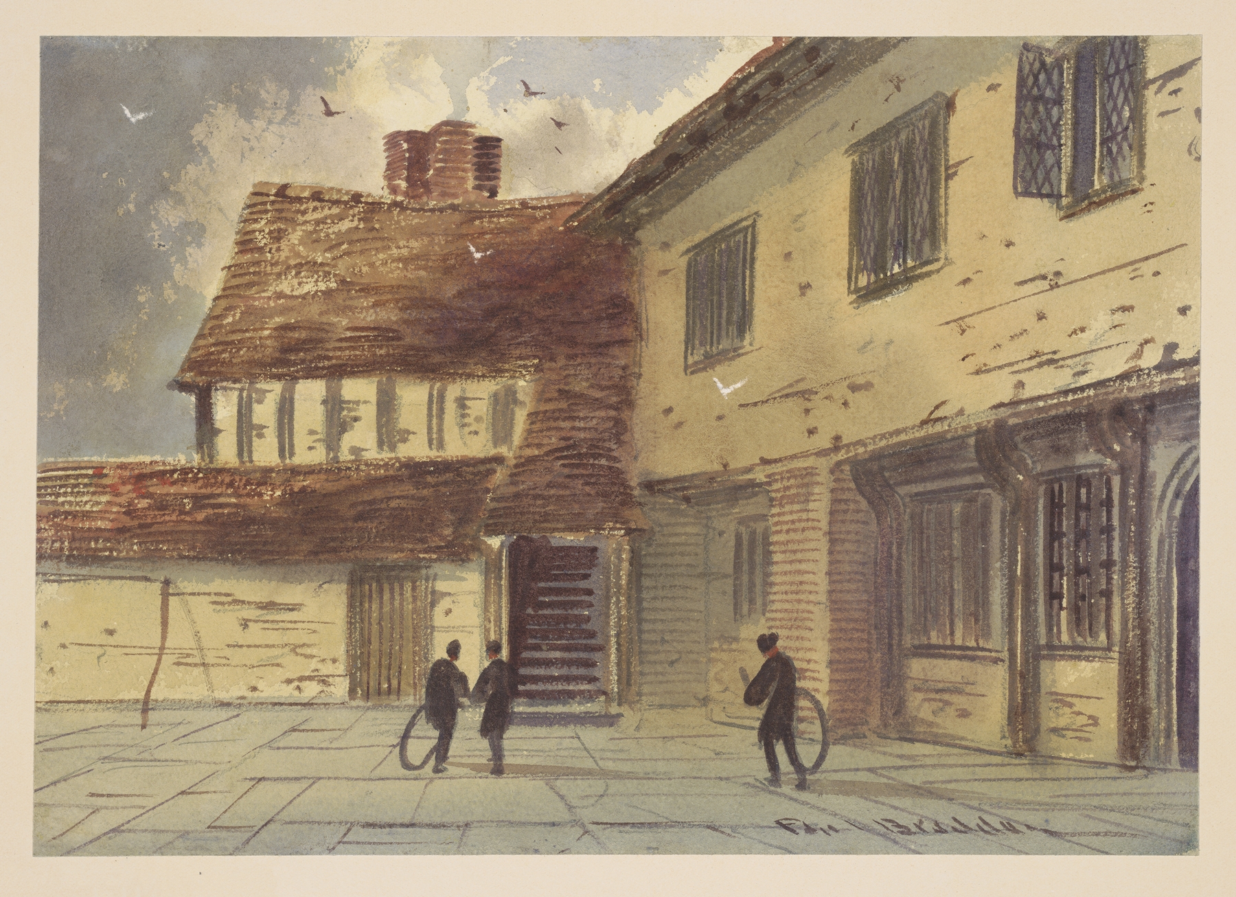 Haunts of Shakespeare Pl.14, by Paul Braddon, public domain