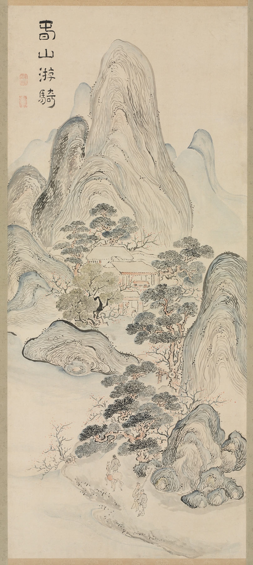 Spring Landscape, by Ike Taiga, public domain