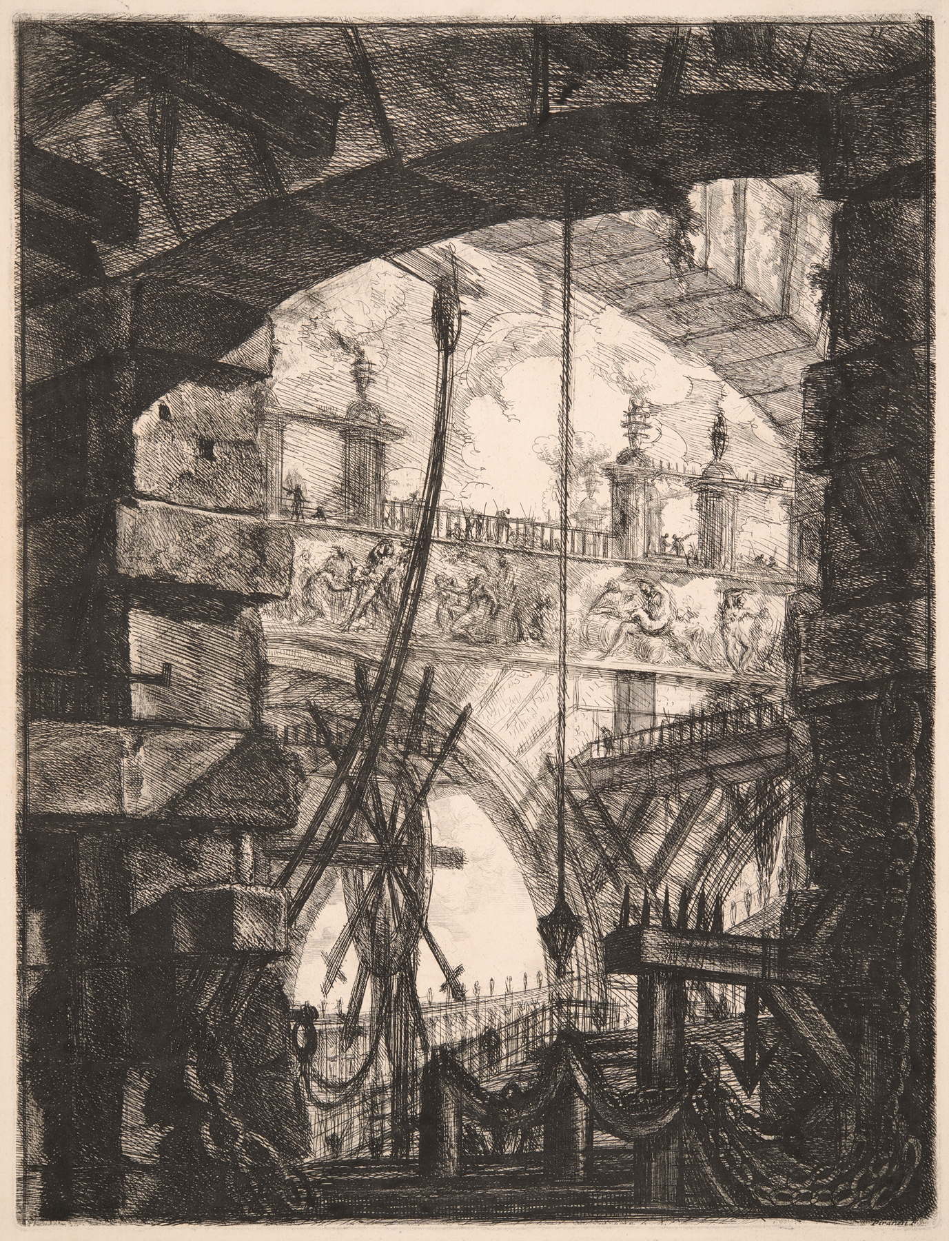 The Grand Piazza, by Giovanni Battista Piranesi, public domain