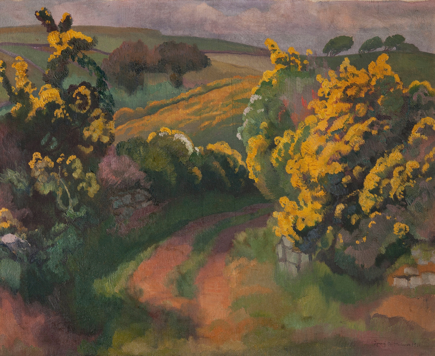 Sun – the heart of the day, by Stanisław Ignacy Witkiewicz, public domain