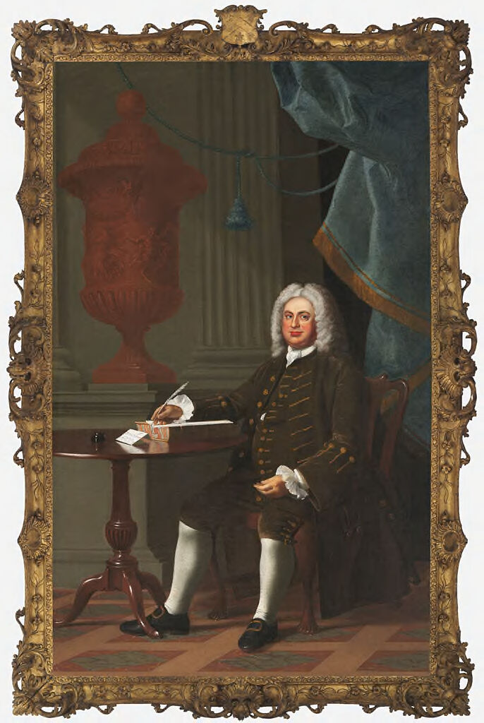 Thomas Hollis III (1659-1731), by John Singleton Copley, public domain