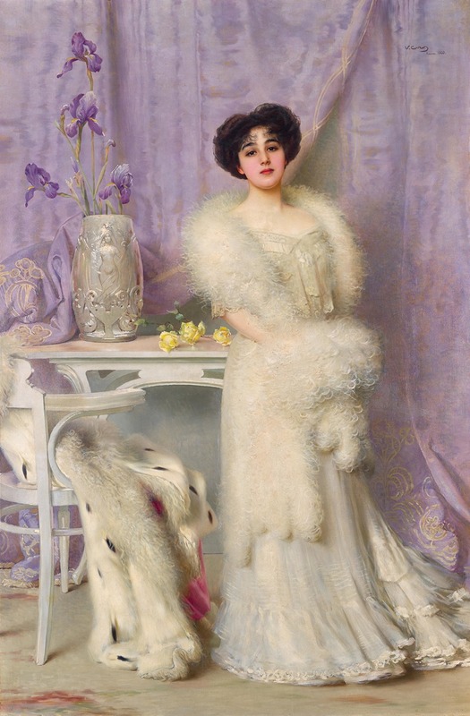 Portrait of Diane de la Bouchère by Vittorio Matteo Corcos.