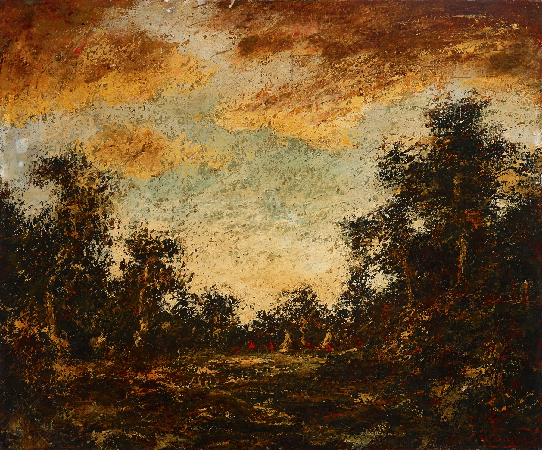 Morning Light, by Ralph Albert Blakelock, public domain