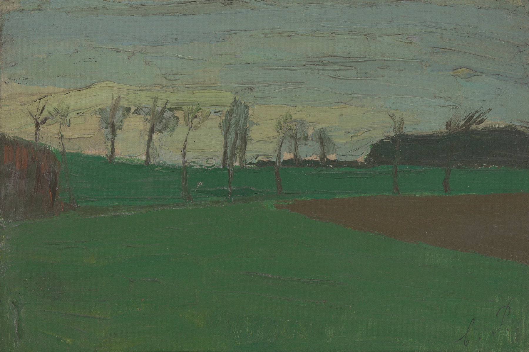 Landschap, by Constant Permeke, public domain