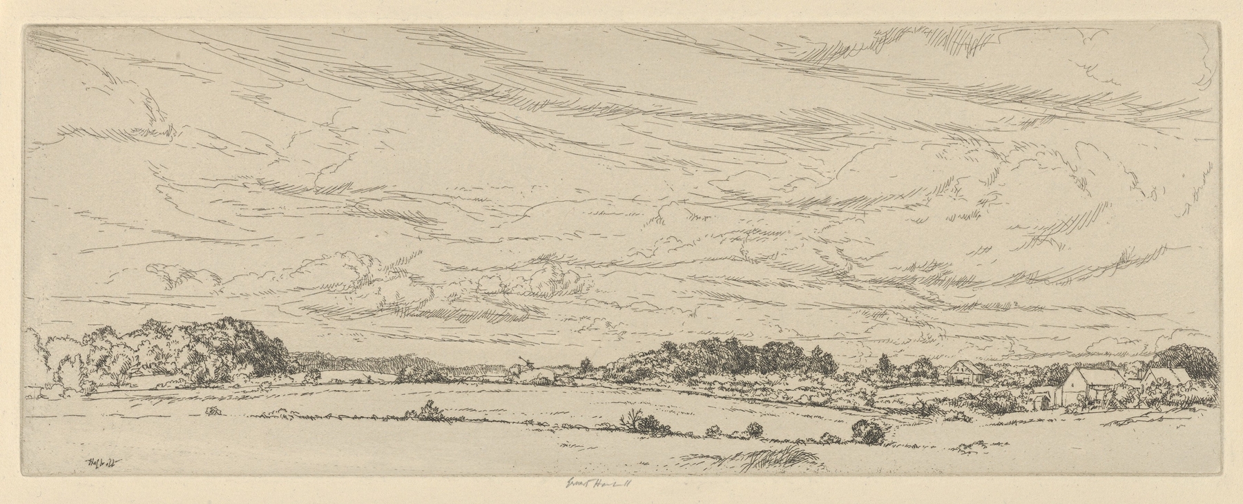Boubier’s Field, by Ernest Haskell, public domain