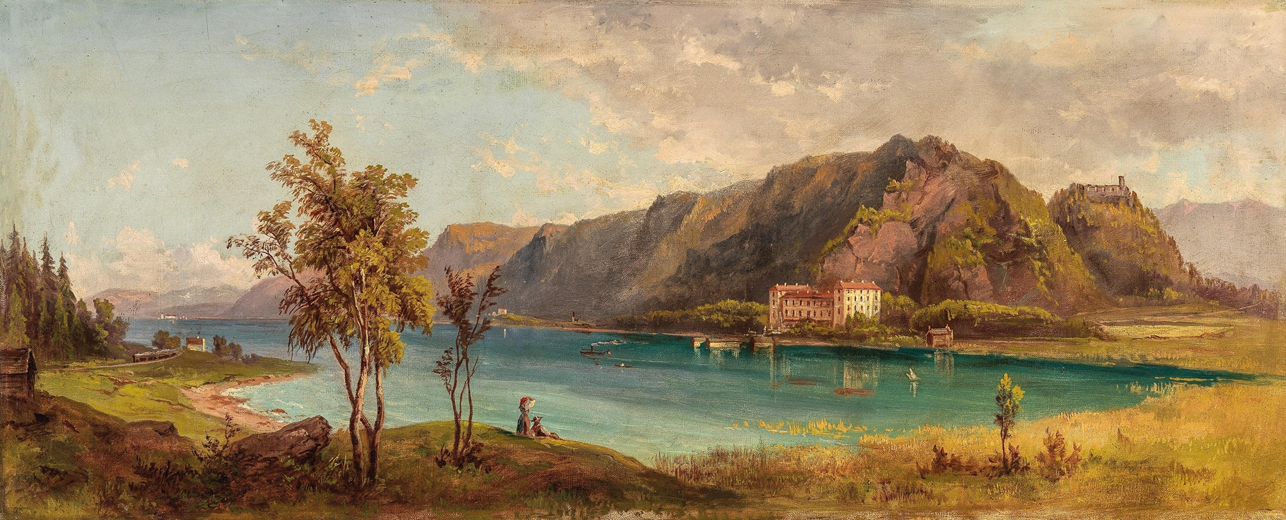 Landscape view of Villach by Jakob Canciani, medium unknown