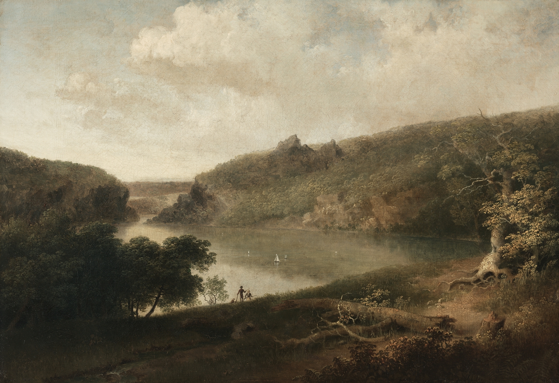 View of a Lake, by Thomas Doughty, public domain