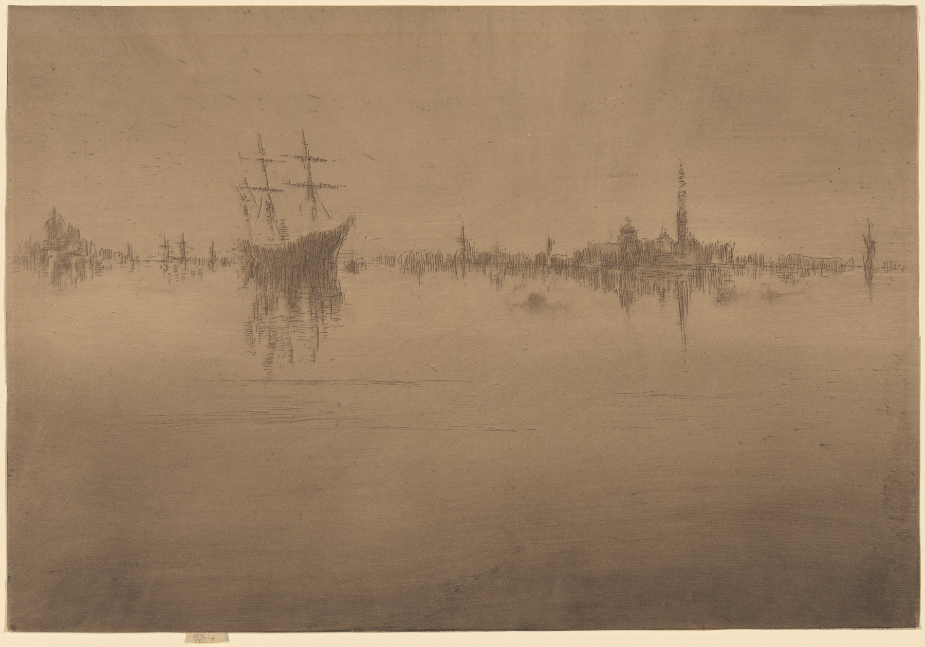 Nocturne, by James Abbott McNeill Whistler, public domain
