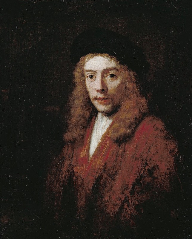 Portrait of a young man, possibly Rembrandt's son Titus, showcasing the artist's intimate style.