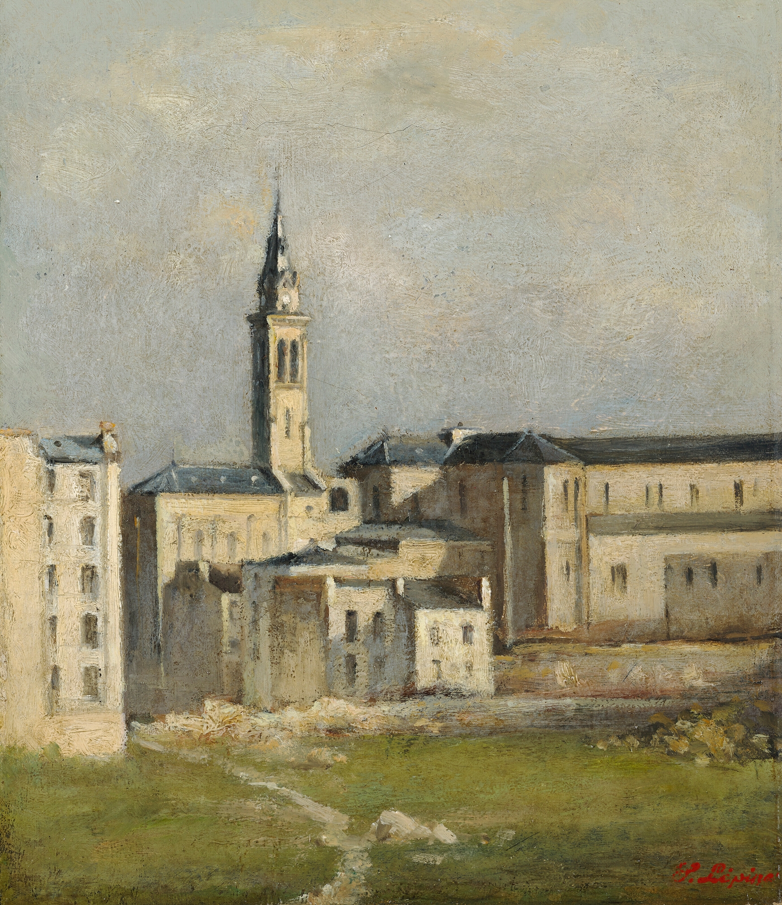 Environs de Caen, by Stanislas Lépine, public domain