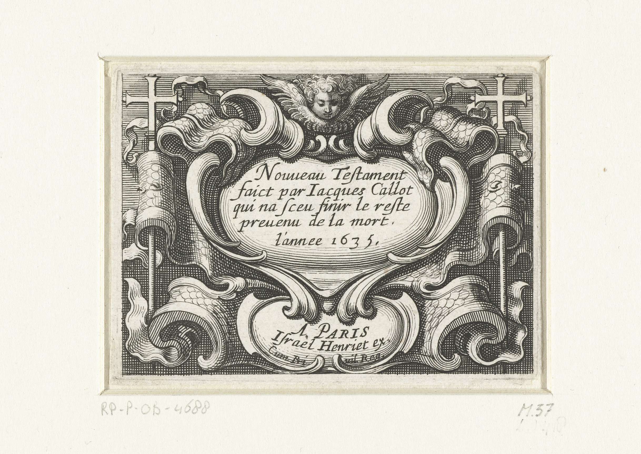 Religious etching by Abraham Bosse depicting scenes from the New Testament