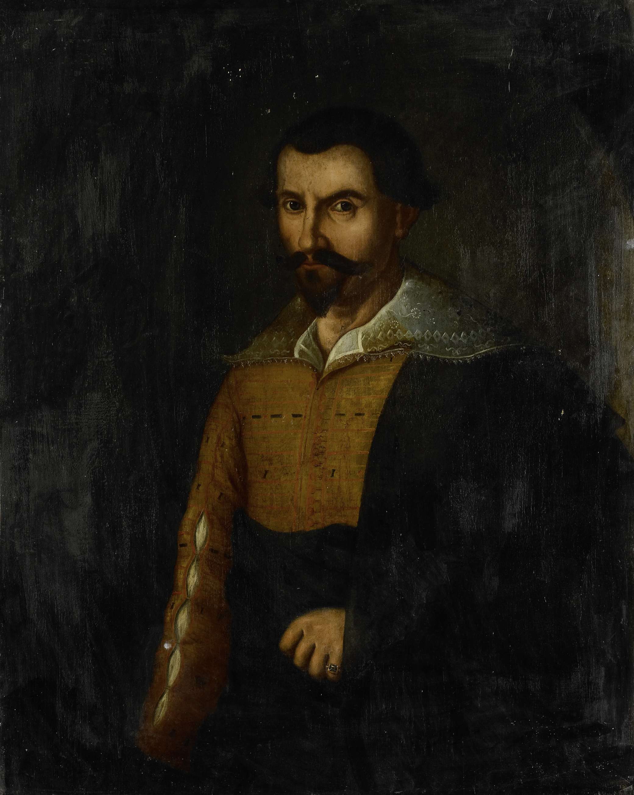 Portrait of Pieter de Carpentier, oil on panel by unknown artist
