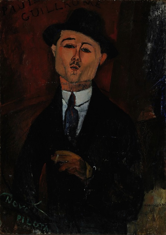 Amedeo Modigliani's portrait of Paul Guillaume showcases his signature elongated forms and unique color palette.