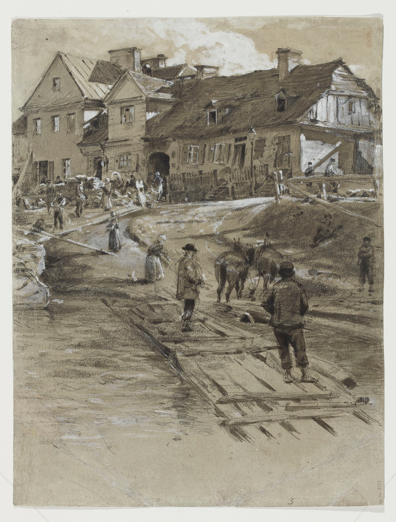 On the Vistula, by Aleksander Gierymski, public domain