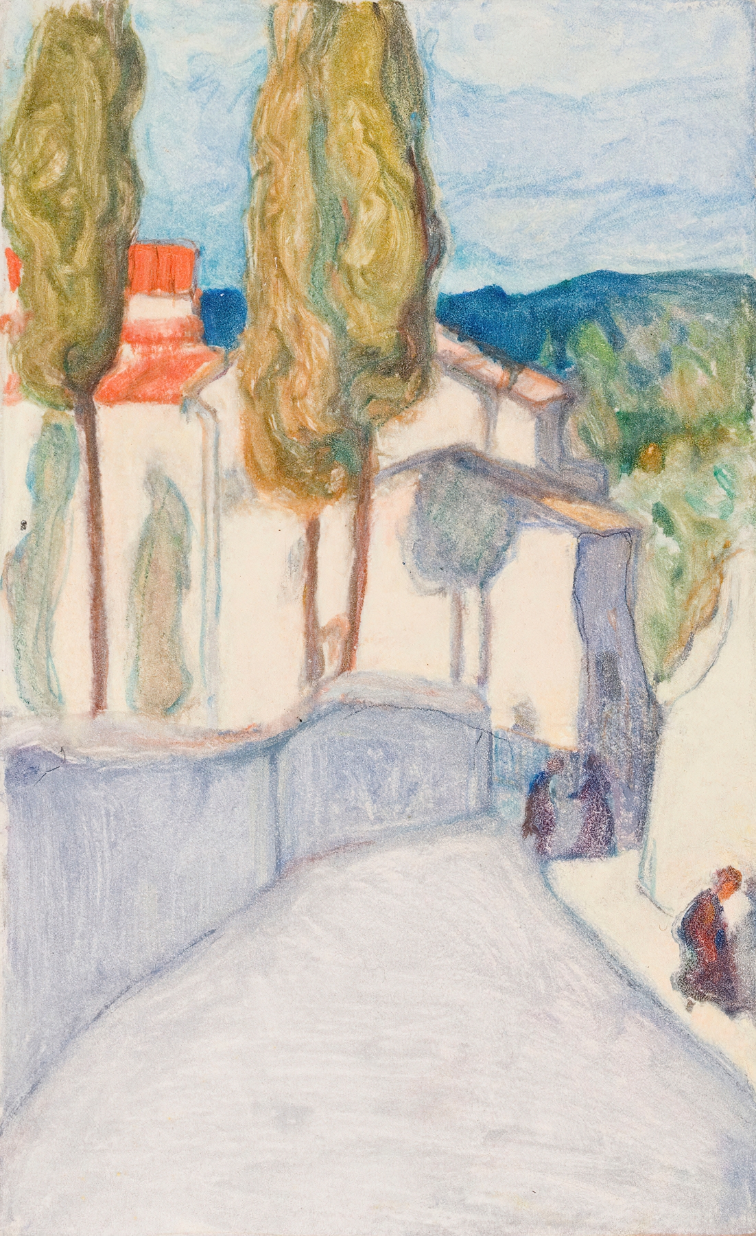 Florence, Viale dei Colli, by Pekka Halonen, public domain