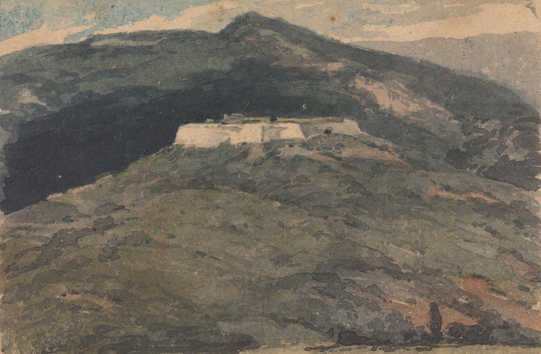 Fort Putnam From Capn. Philips Parlour. W. P. 1st Attempt, From Nature, by Thomas Sully, public domain