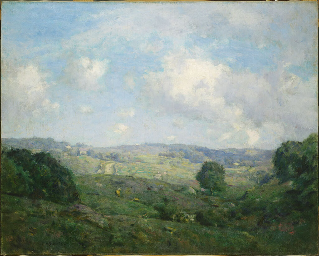 Rural Landscape, by Charles Harold Davis, public domain