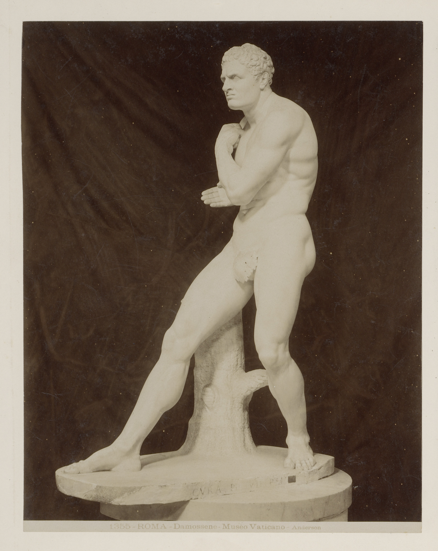 Sculptuur van Damoxenos, Vaticaan, by James Anderson, public domain