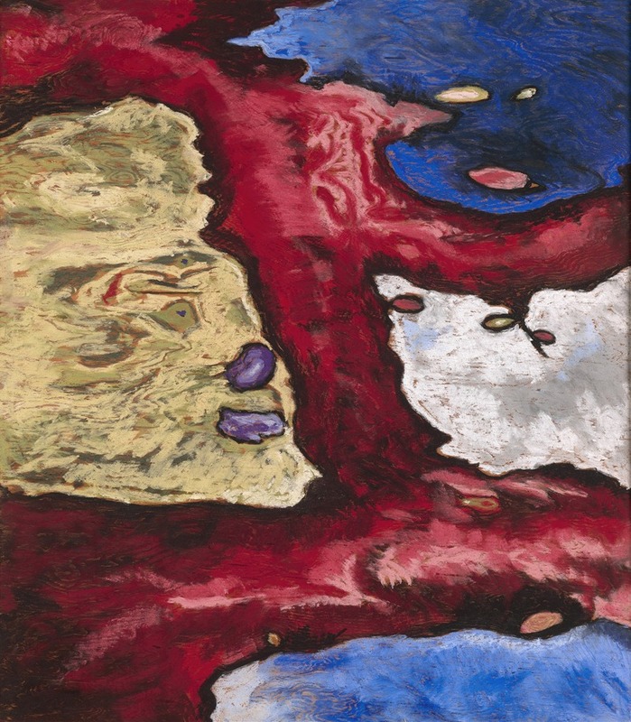 Arthur Dove's 'Tree Forms and Water' features abstract representations of nature.