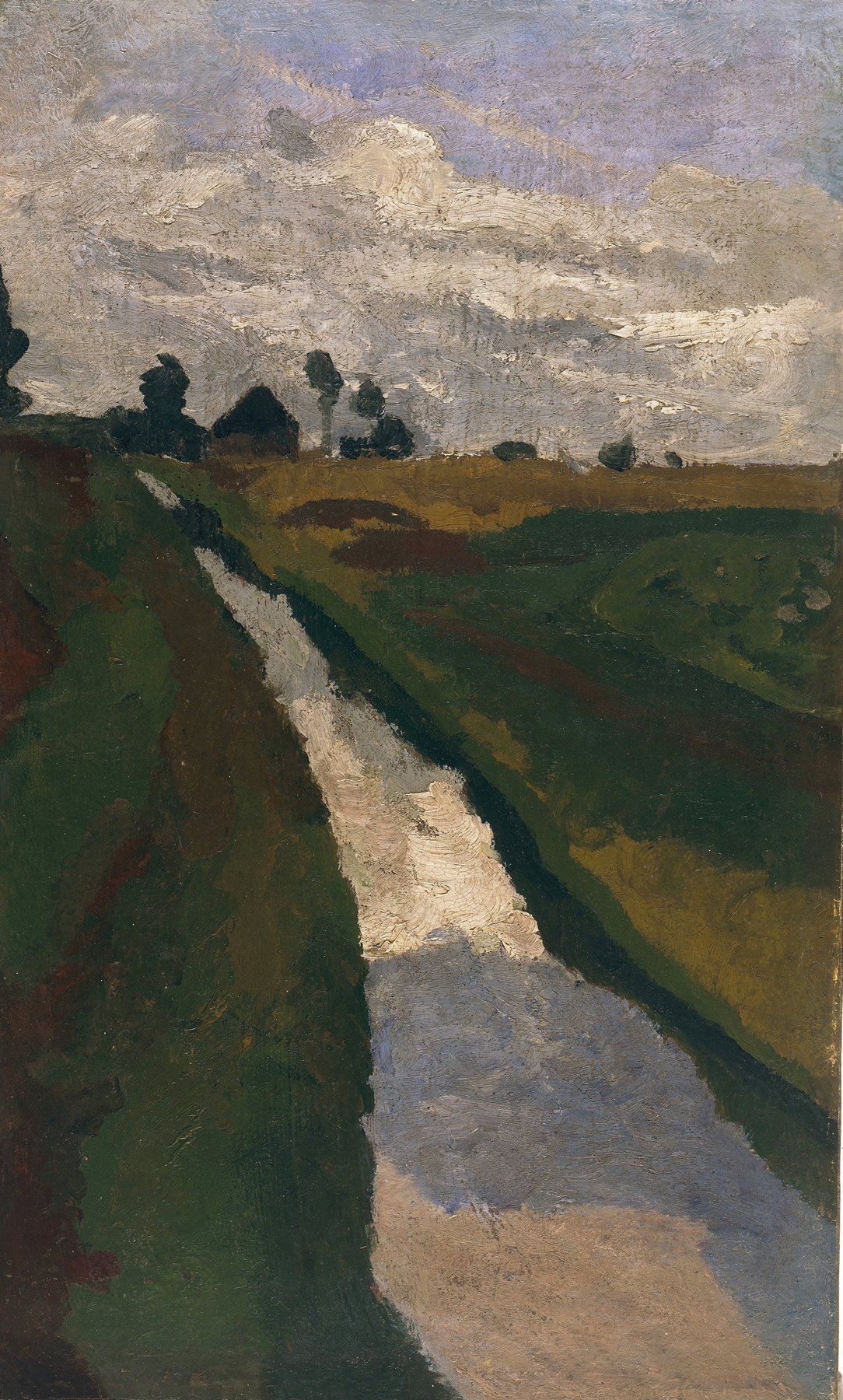 Moorkanal, by Paula Modersohn-Becker, public domain