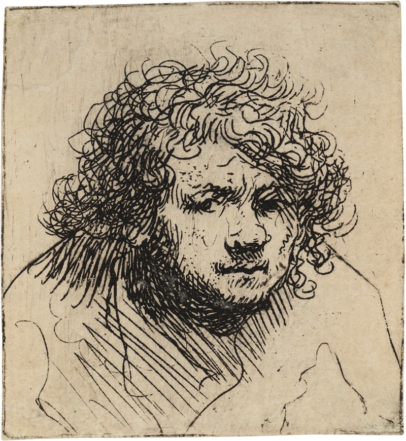 Rembrandt's self-portrait showcases his mastery of light and shadow.