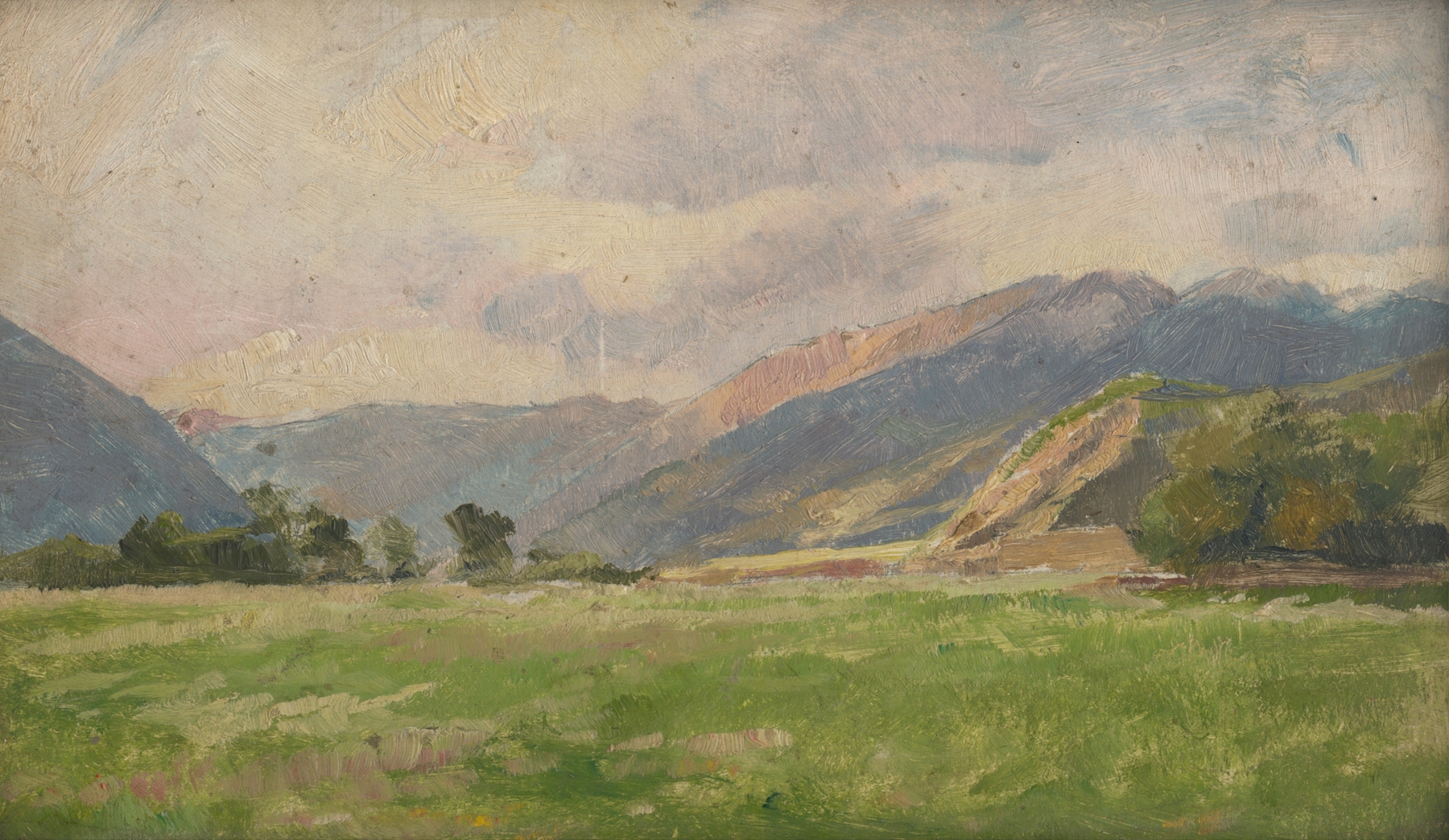 Mountain Meadow, by Ľudovít Čordák, public domain