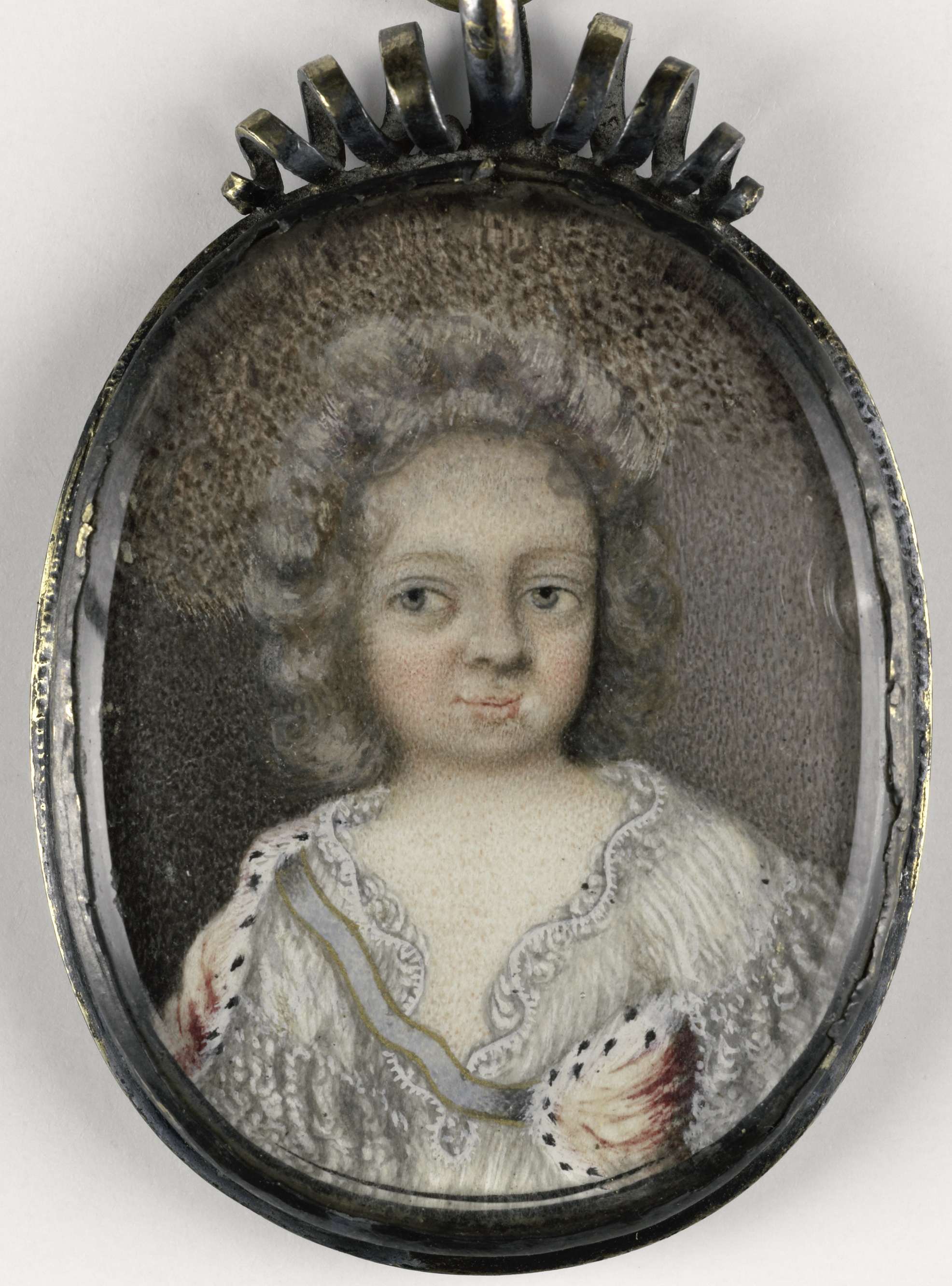 Portrait of young Willem IV in ornate clothing, oil on canvas by Unknown Artist