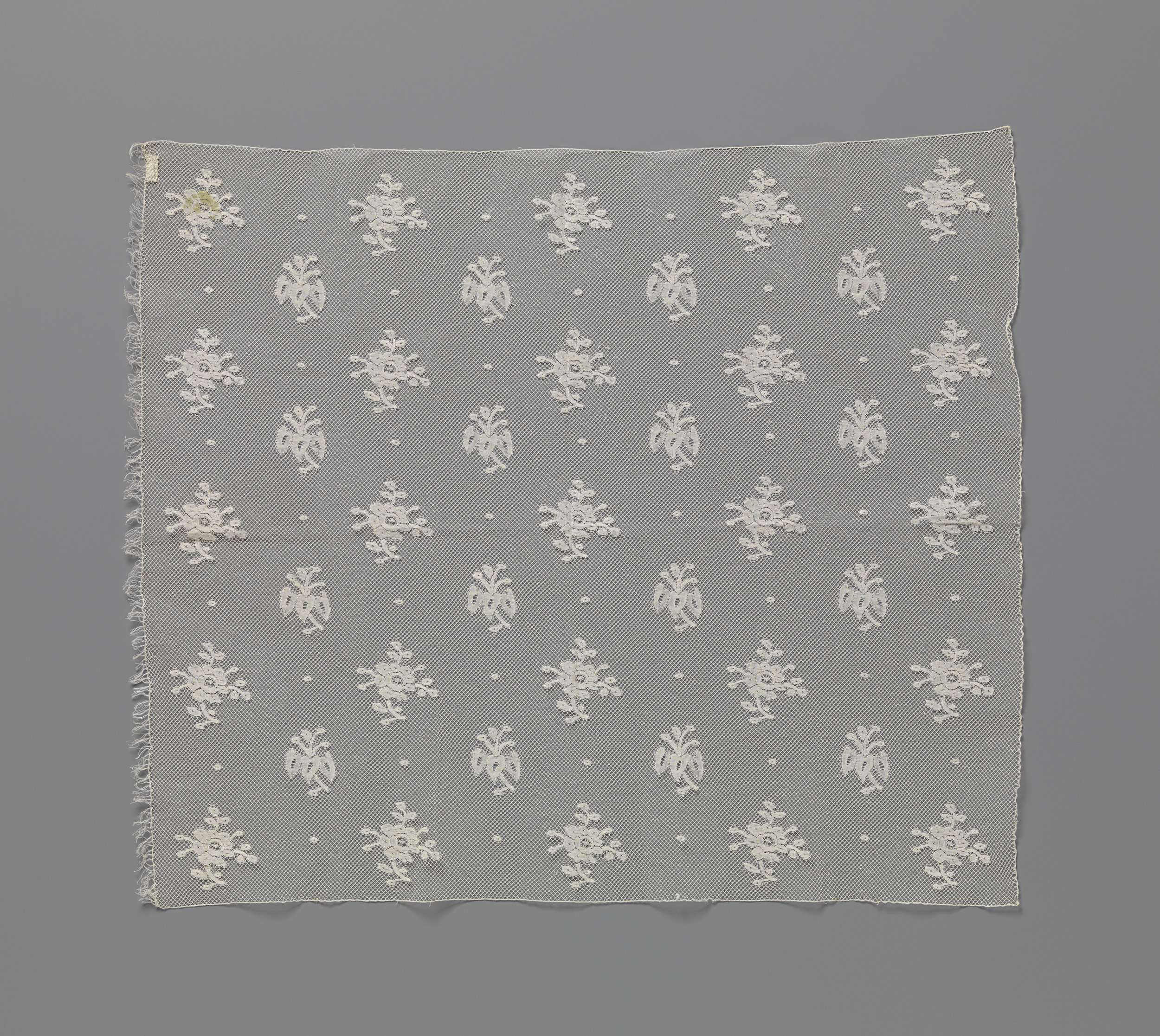 Lacework with scattered flowers by Unknown Artist